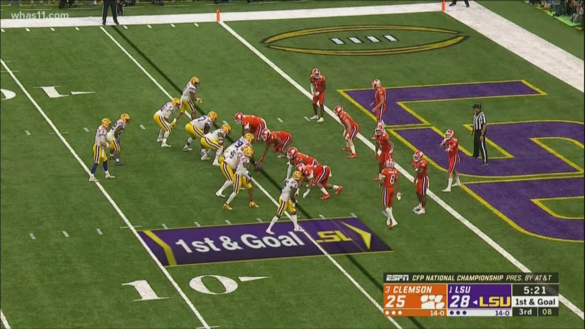 LSU capped off its undefeated season with a 42-25 win over Clemson.