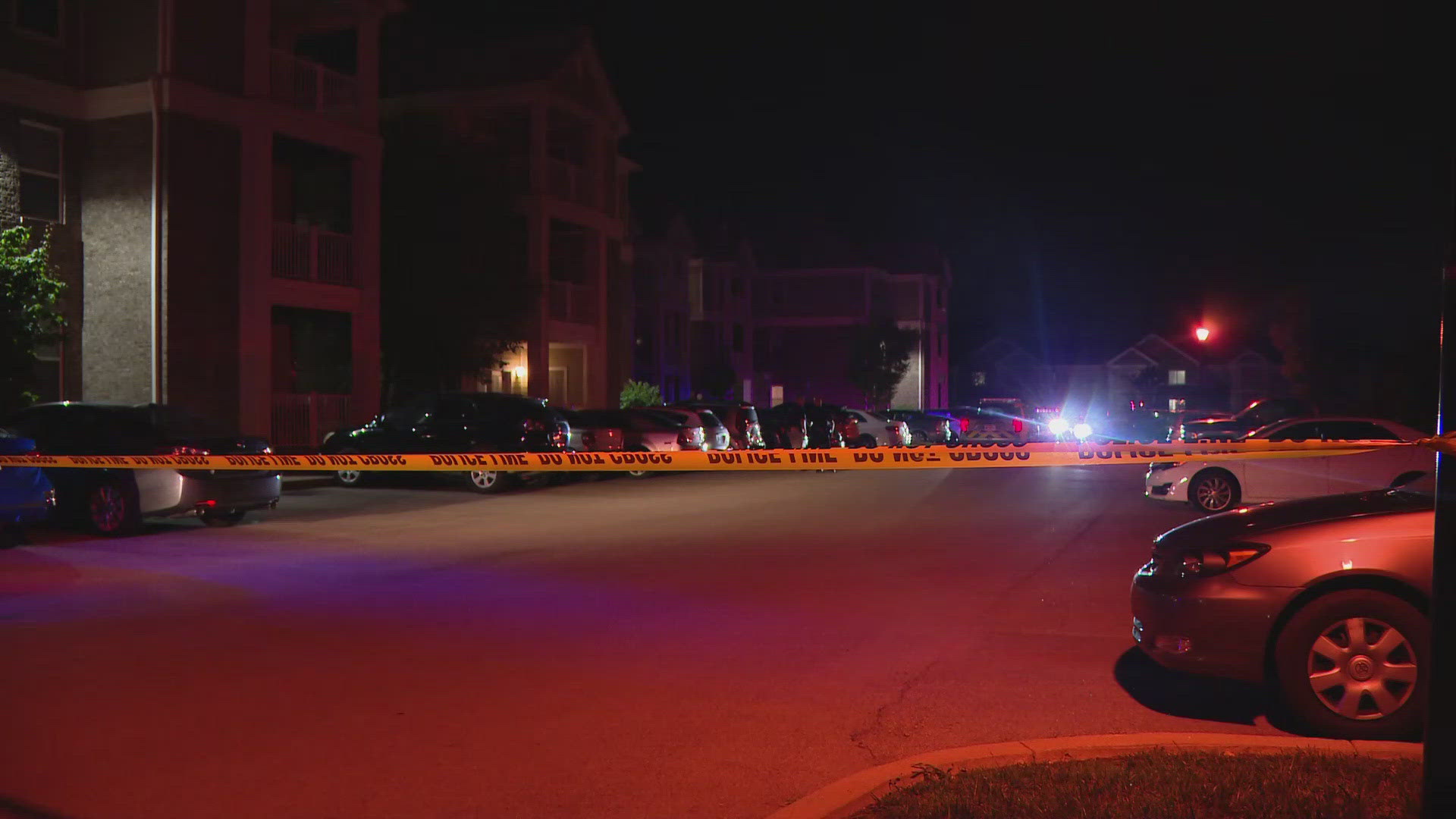 A juvenile was shot in the arm Tuesday night at a Middletown apartment complex.