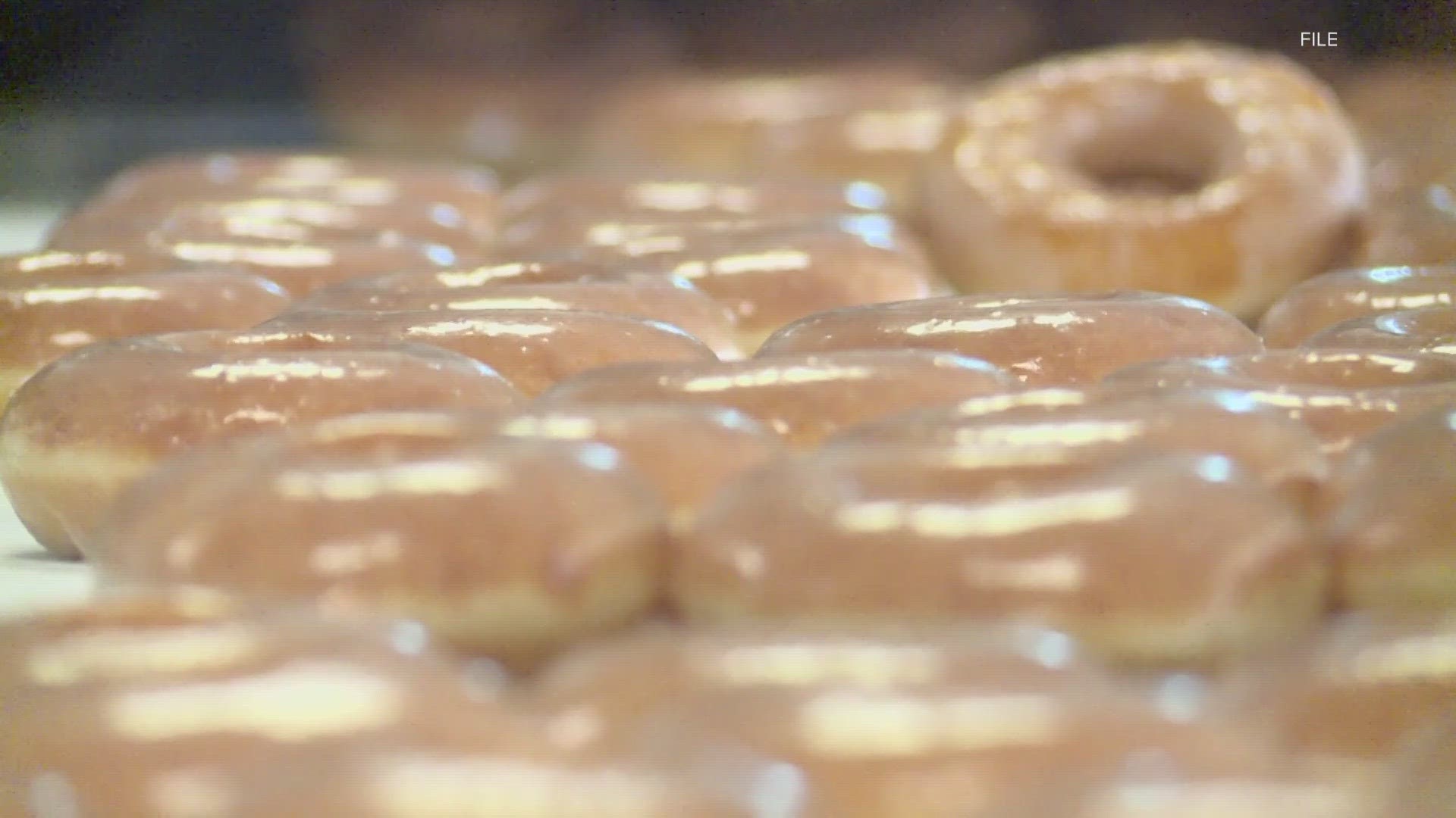 Nine of the restaurant getting Krispy Kreme doughnuts this morning are in Louisville.