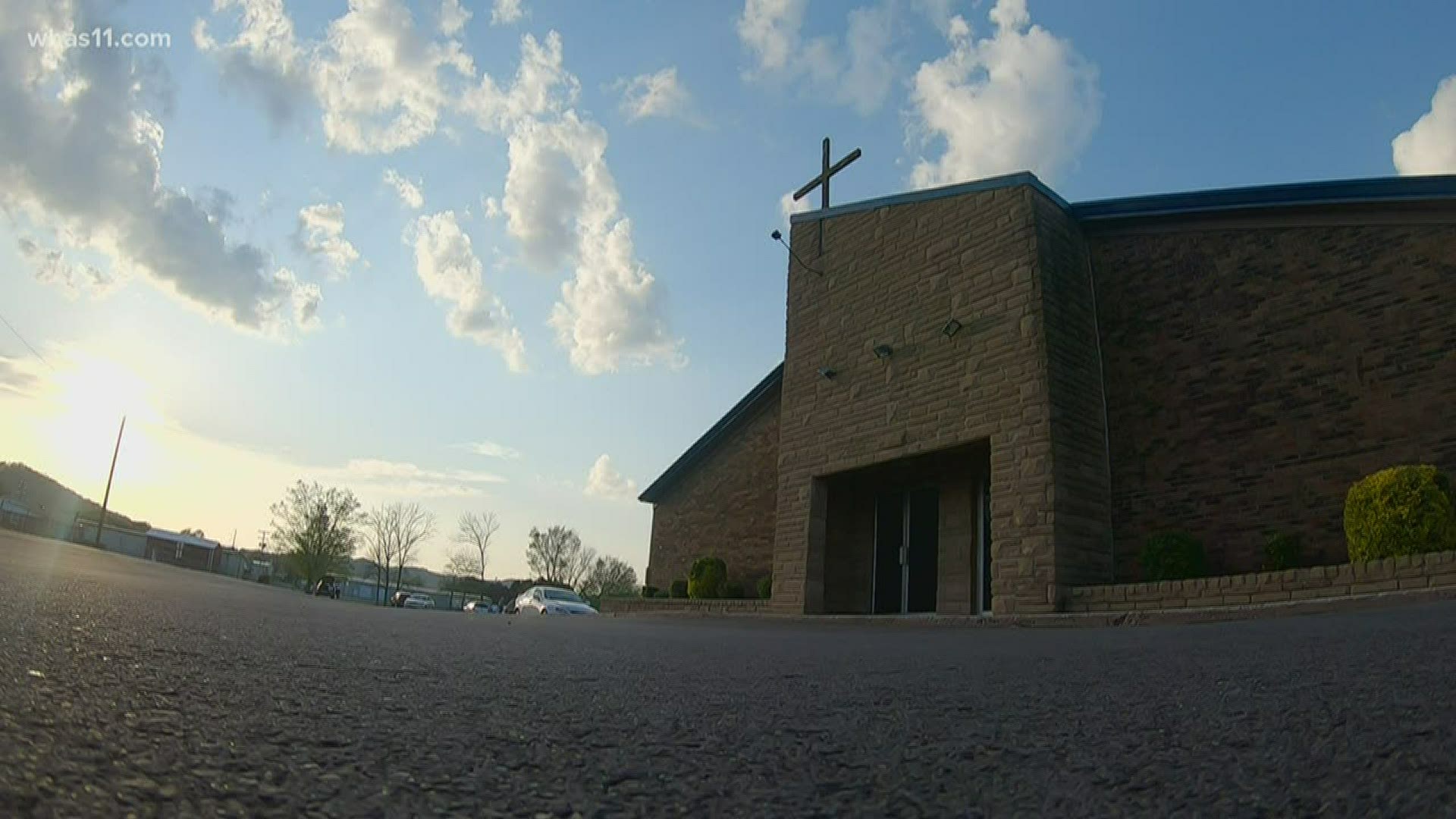 They say he violated their constitutional rights after they attended an in-person service at Maryville Baptist and were told they'd have to quarantine.