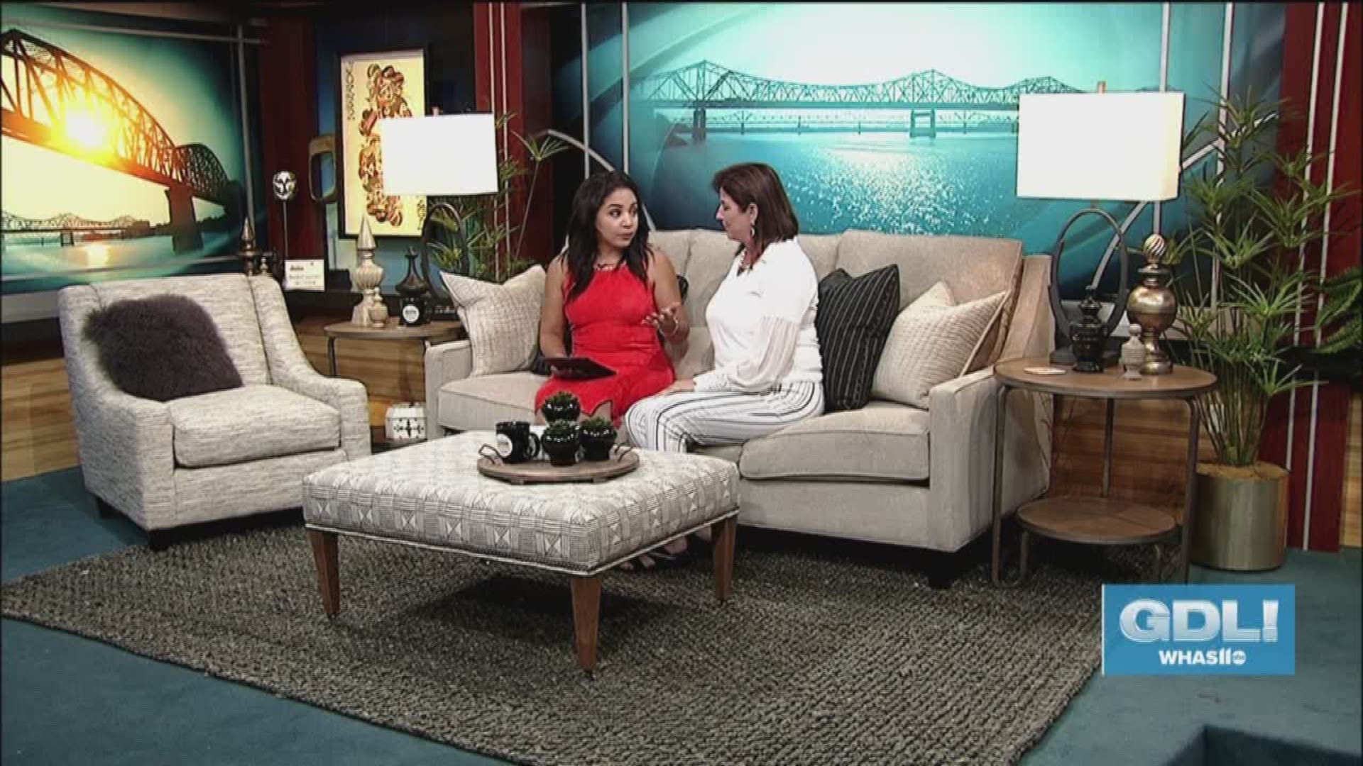 Burdorf Interiors gives the Great Day Live set a makeover every season by providing furniture and styling, and then giving the previous set away to a lucky viewer. Velma Watkins from Burdorf Interiors stopped by Great Day Live for the big reveal. To register for a chance to win, just go to 401 North English Station Road in Louisville, KY. For more information, go to Burdorf.com.