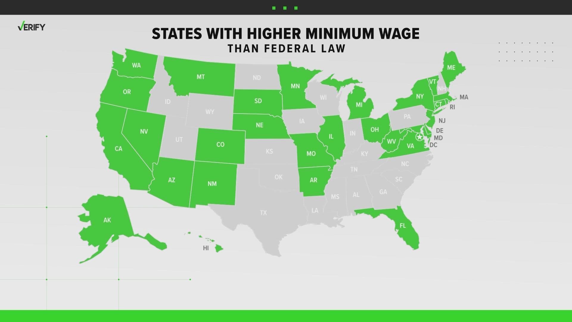 Verify: Yes, some states did raise their wages at start of 2023 | whas11.com