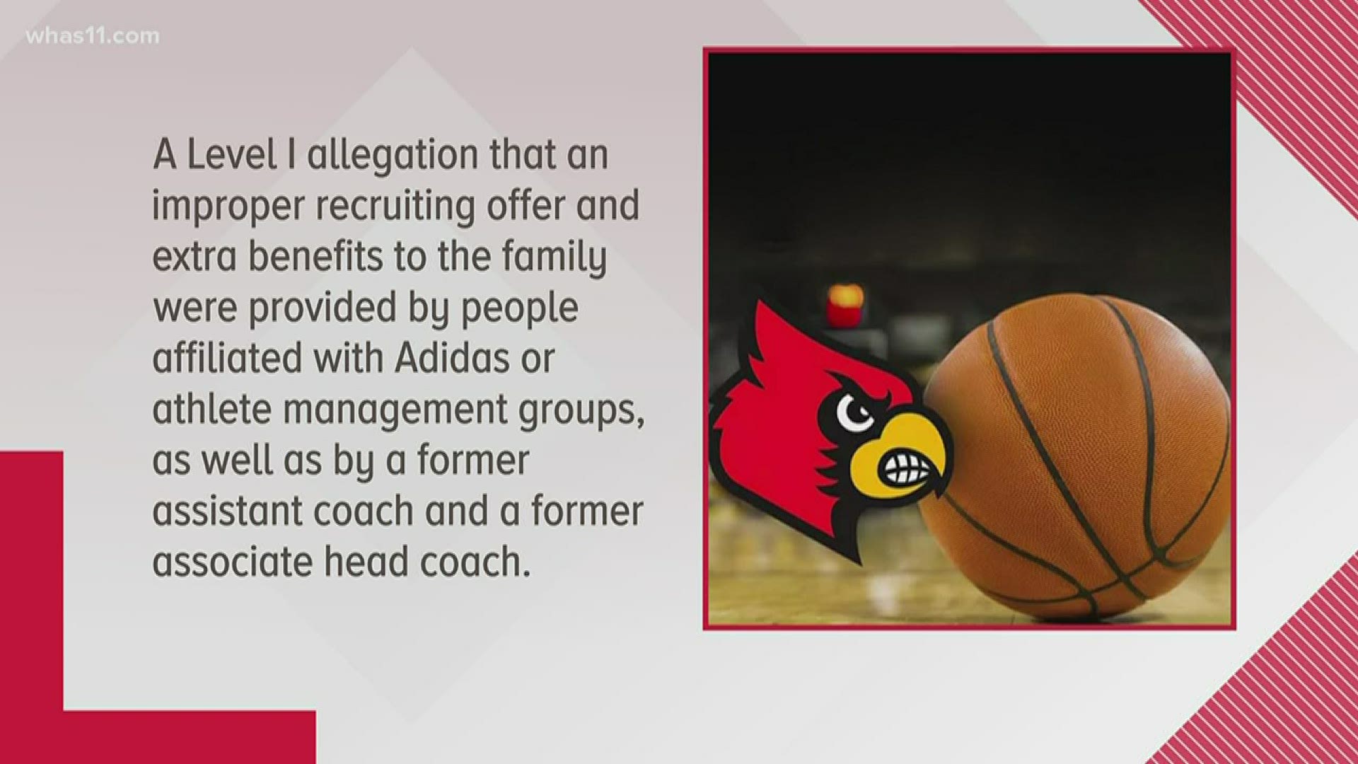 During the FBI probe in 2017, U of L was still on probation for the stripper scandal.