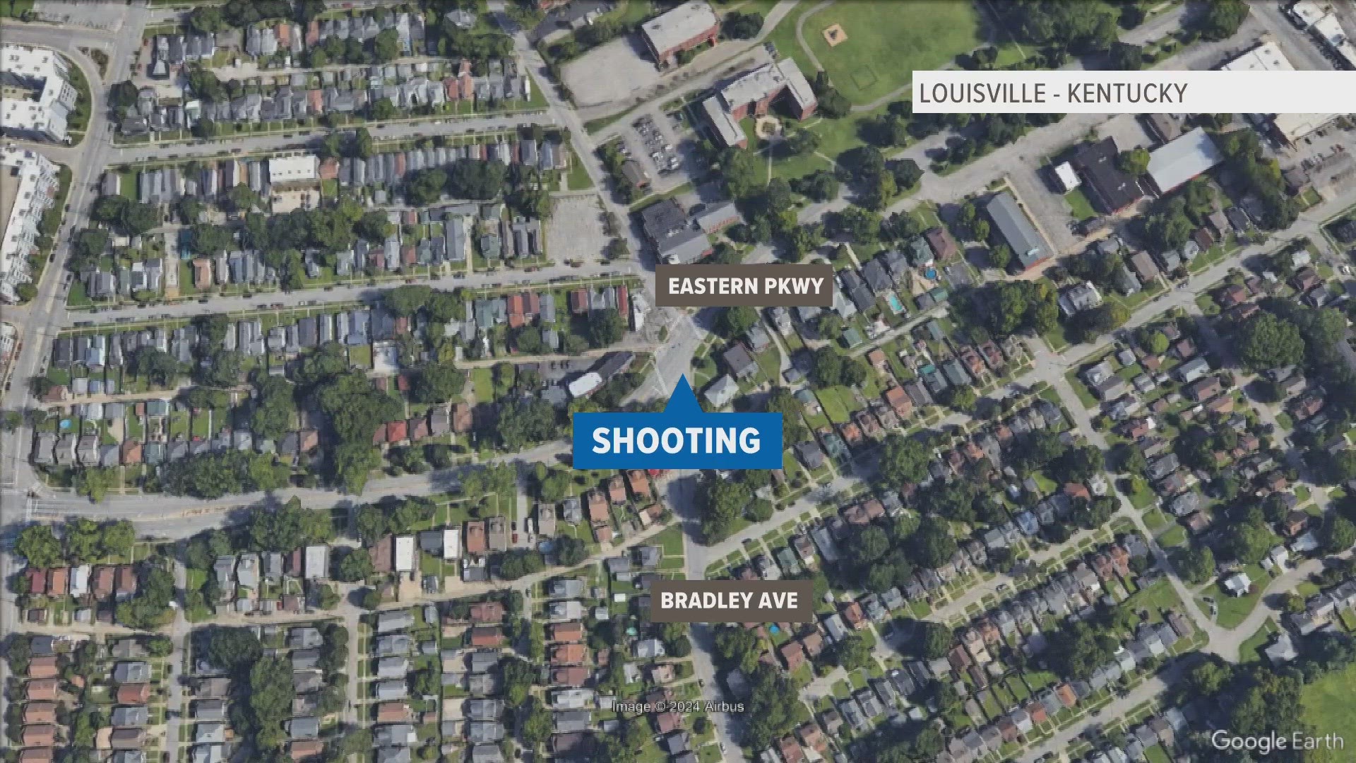 Police said the victim was shot near the area of Eastern Parkway and Bradley Avenue on the evening of March 30.