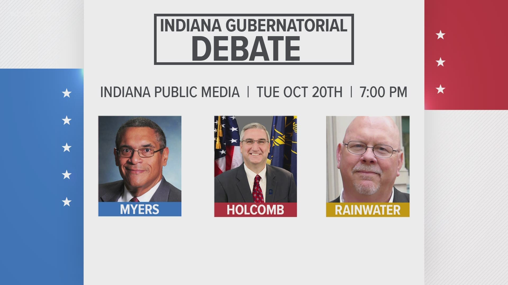 Ahead of the Indiana gubernatorial debate on Oct. 20, WHAS11's Rob Harris gives a breakdown on the candidates running.