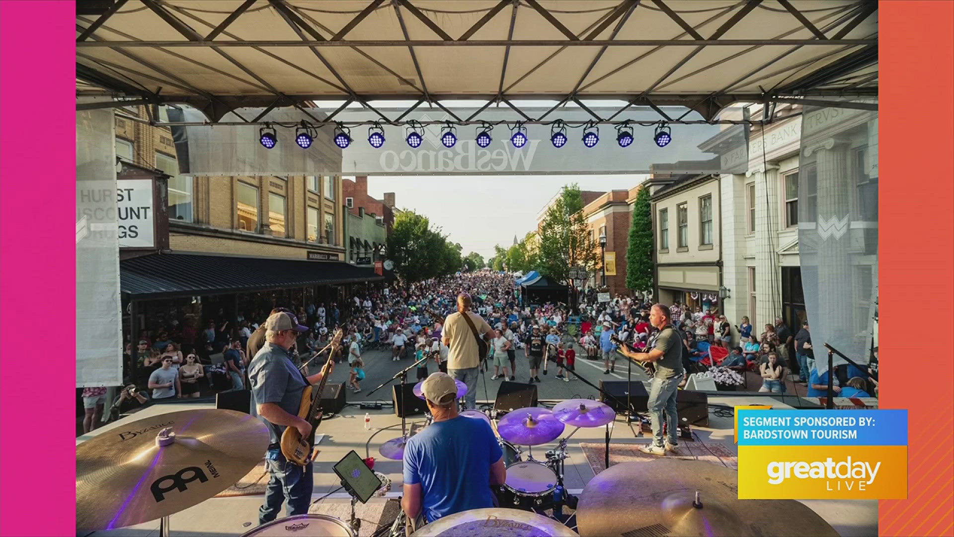 Bardstown Main Street is preparing for a free concert for National Bourbon Week!