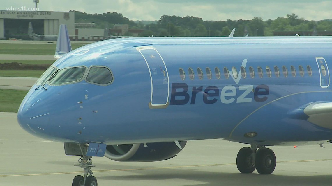 Breeze adds new non-stop flight from Louisville to San Francisco