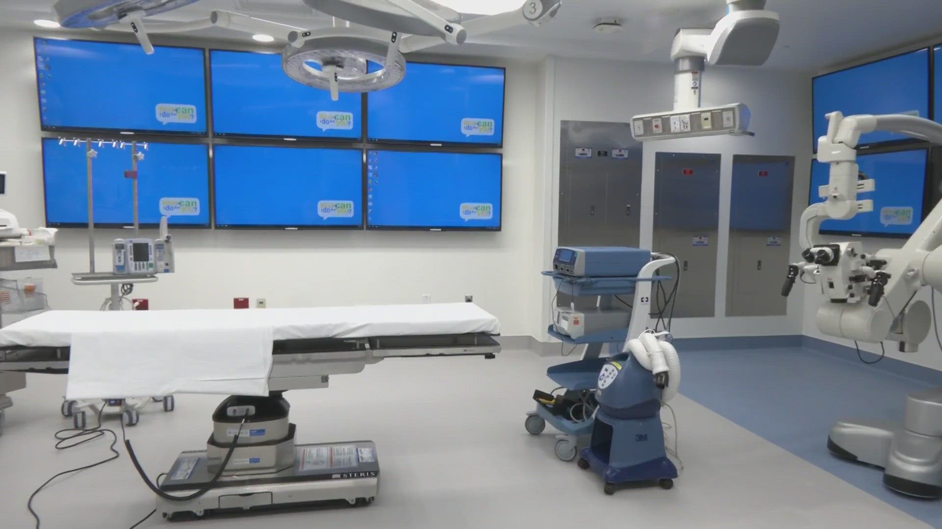 The operating room recently underwent a $1.6 million renovation.