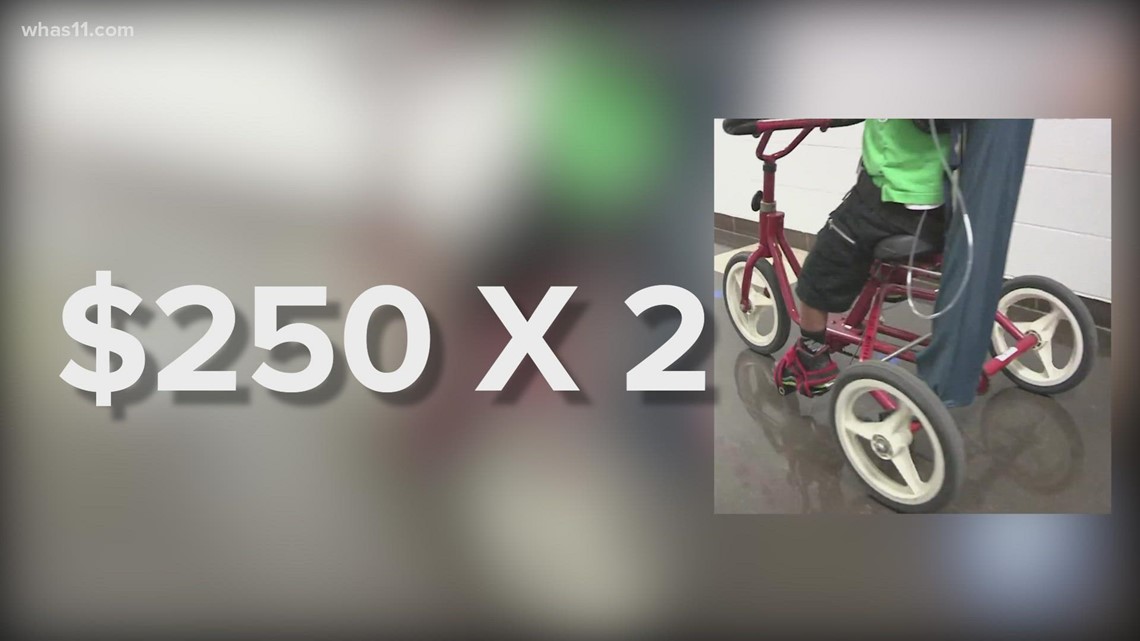 Crusade for Children donates trikes for children with limited mobility