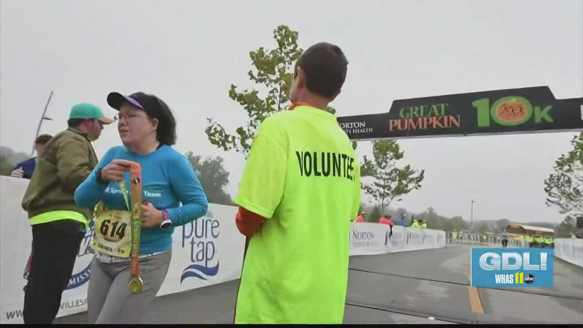 The Great Pumpkin 10K is a 6.2 mile race through the Parklands that ends with everybody getting a medal instead of a trick-or-treat sack of rocks.