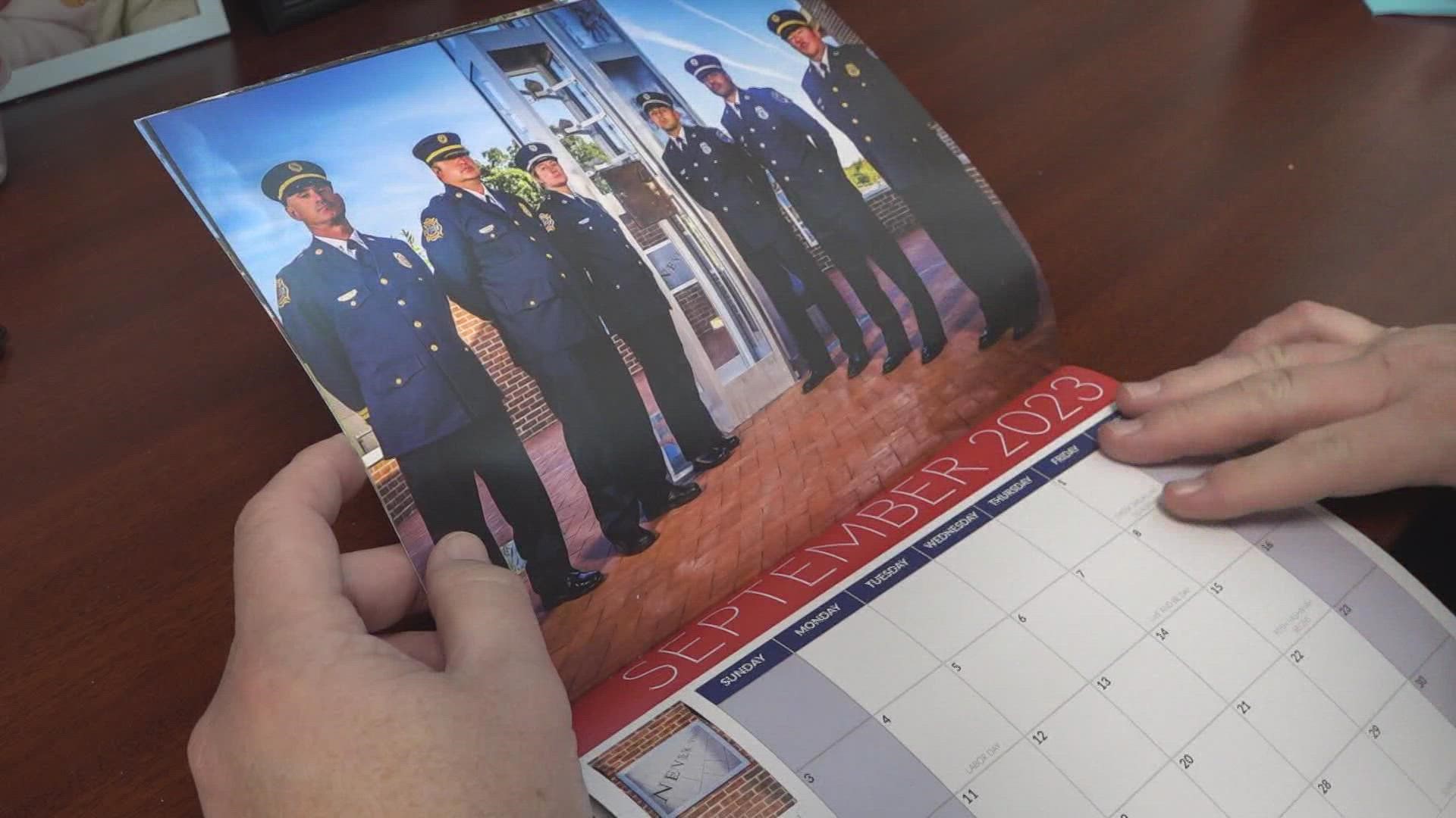 A longtime WHAS Crusade for Children volunteer decided to combine her love of photography and the Crusade to make the firefighter calendar.