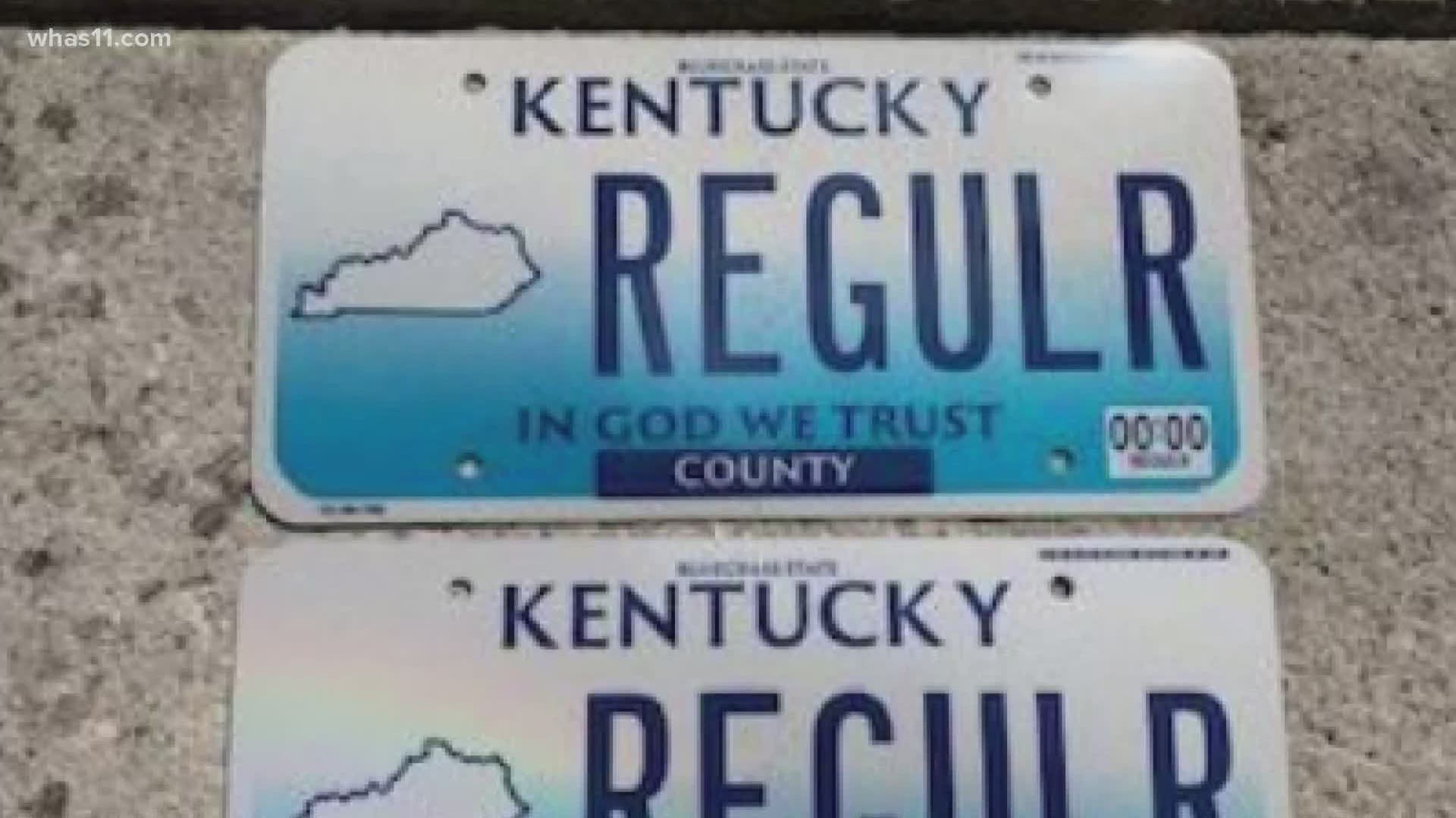 Kentucky License Plates - Bulk