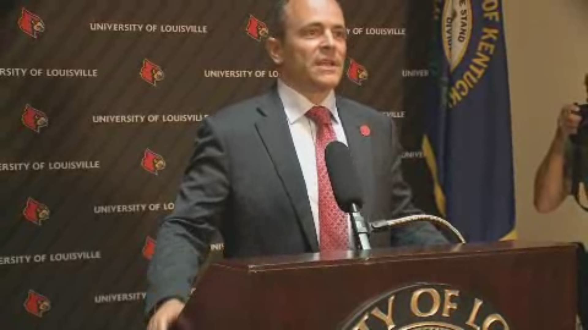 Bevin said this deal is in part because of UofL President Neeli Bendapudi.