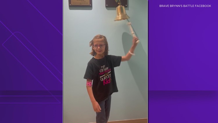 Leukemia patient rings bell, celebrates being cancer free