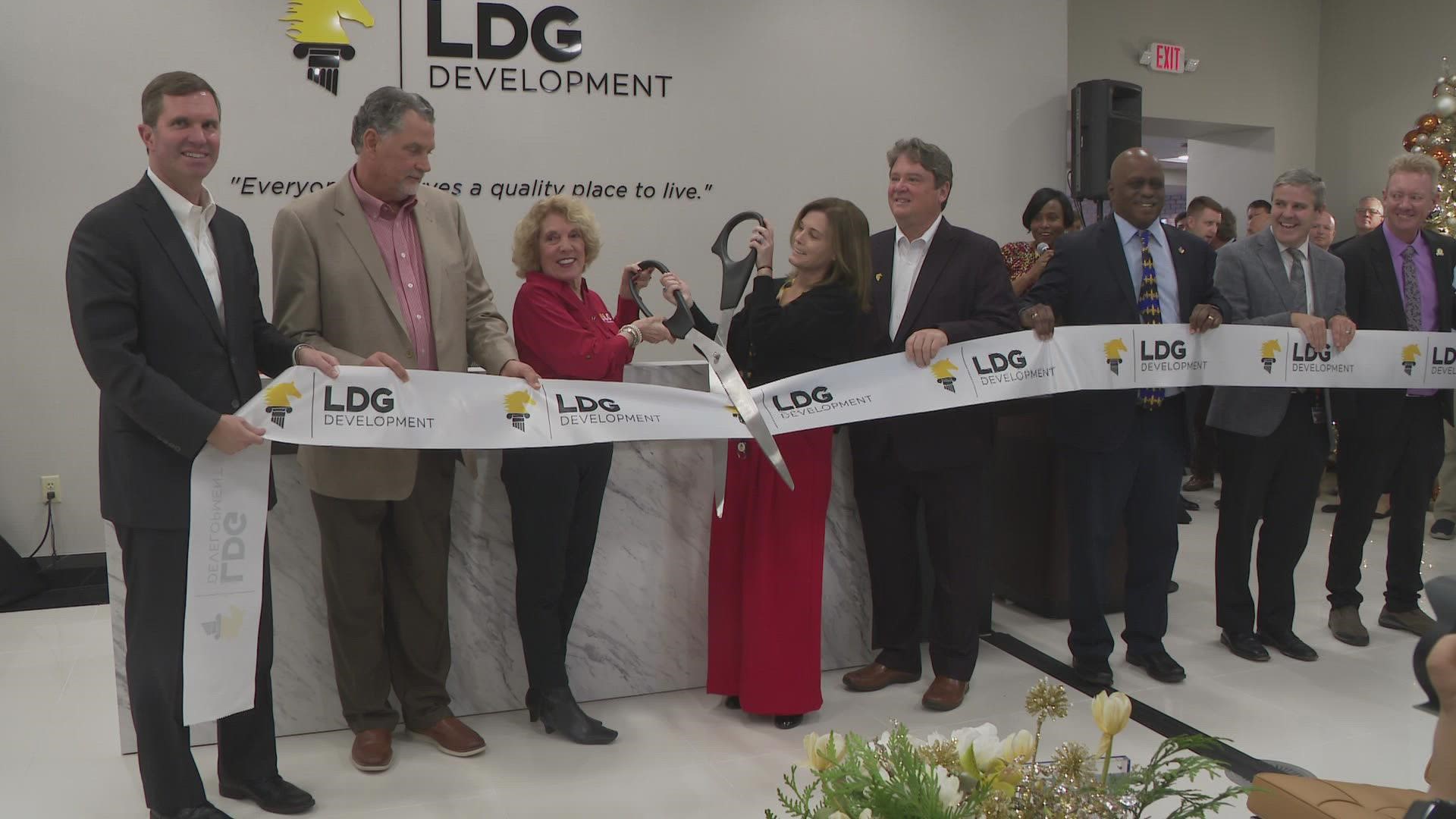LDG spent nearly $11 million on the company's new headquarters. The investment will create 50 high-wage jobs for Kentuckians at LDG.