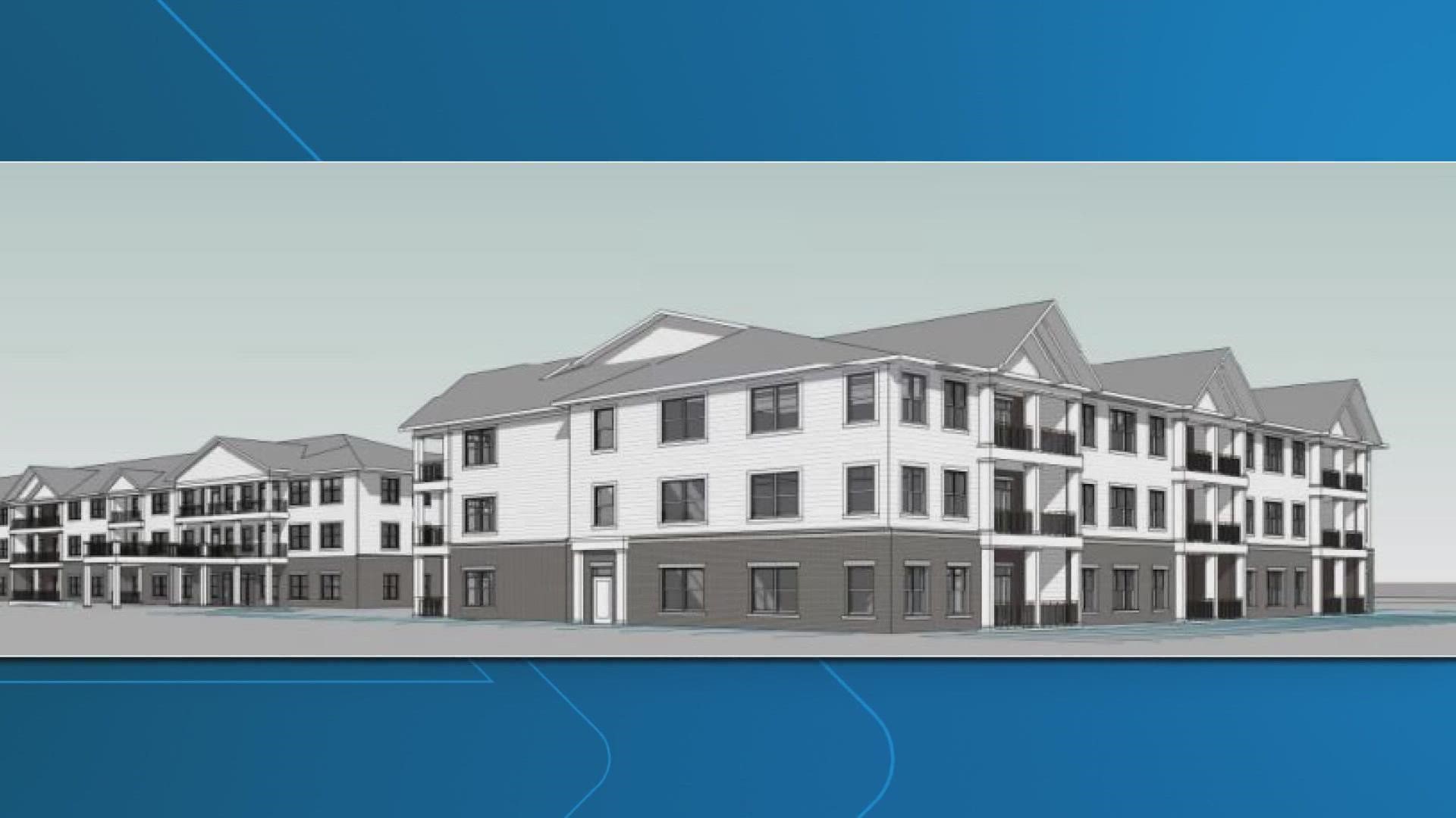 The 178-unit development would be built off River Road past the Gene Snyder.