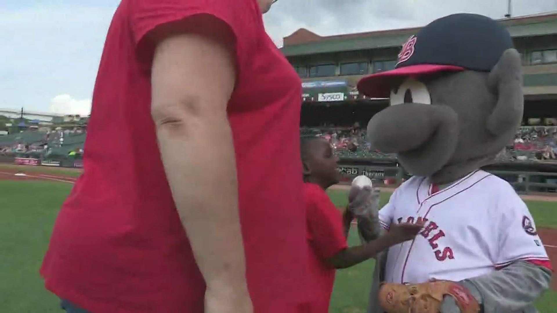 2018 Louisville Bats Buddy Bat Mascot