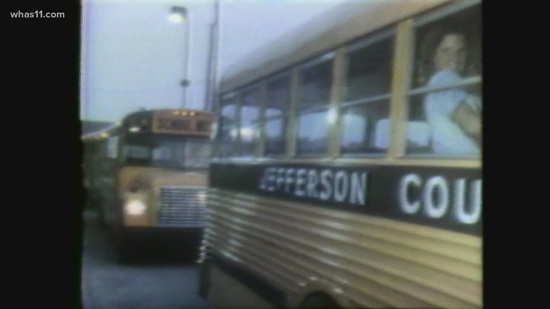 August 1975 -- before the first school bell rang -- demonstrators were in the streets.