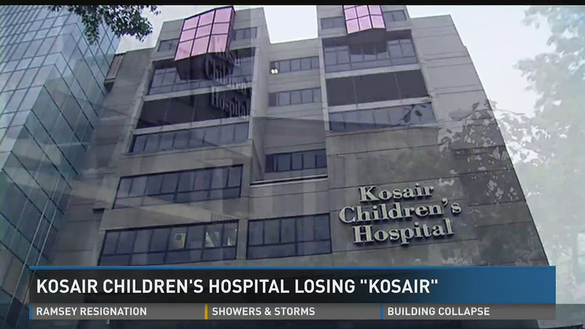 Kosair Children's Hospital losing 'Kosair'