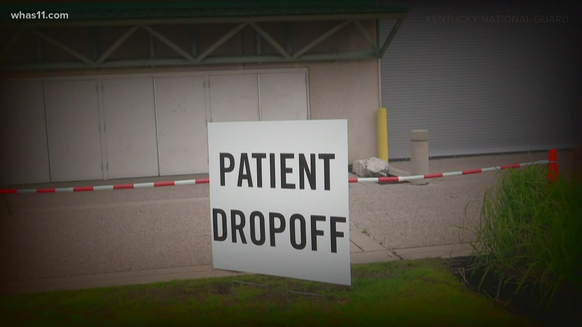 As things slowly start to reopen, the state is staying prepared by placing a field hospital at the Kentucky Expo Center.