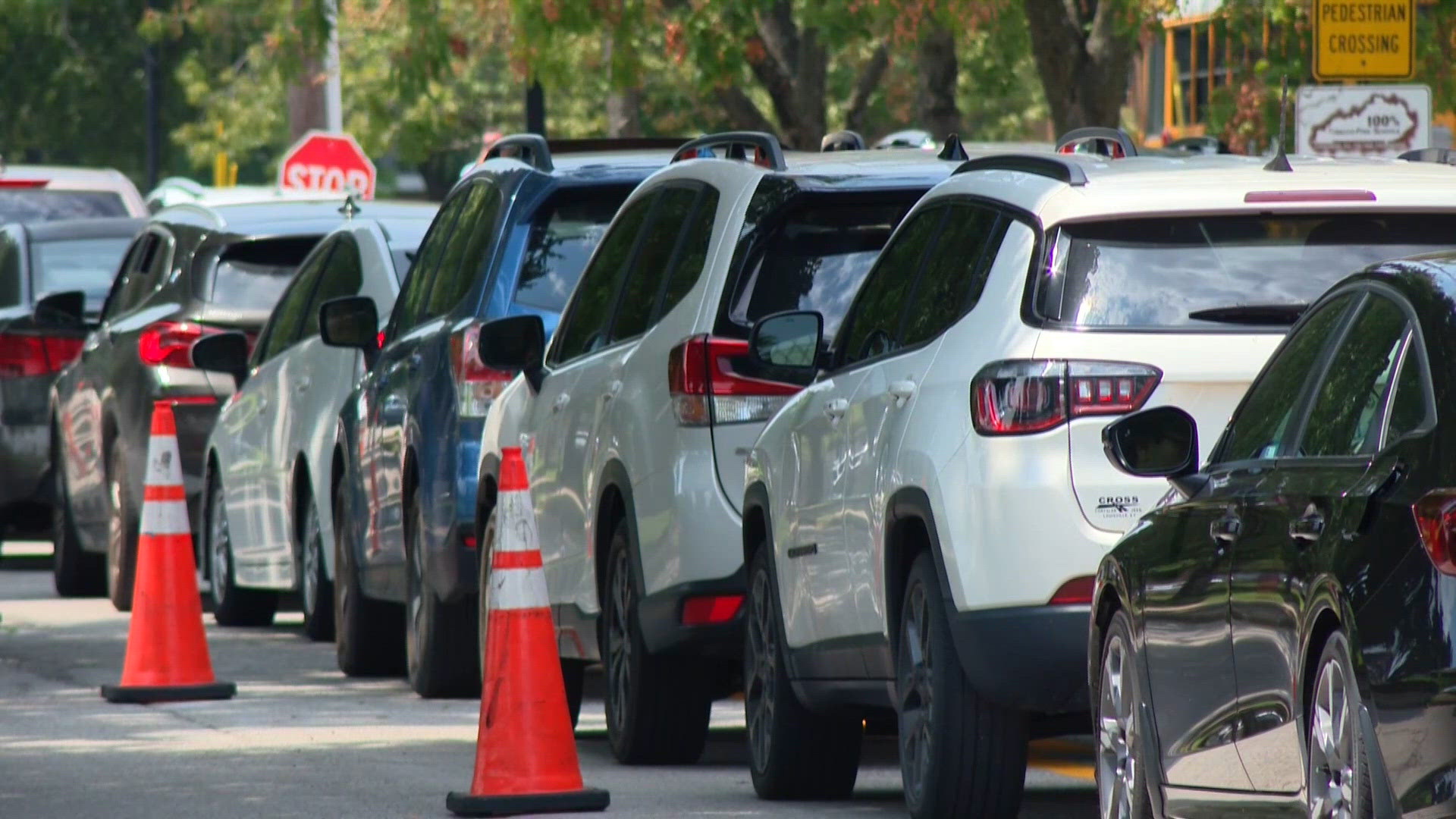 Parents driving students to school find longer lines due to I-65 ...