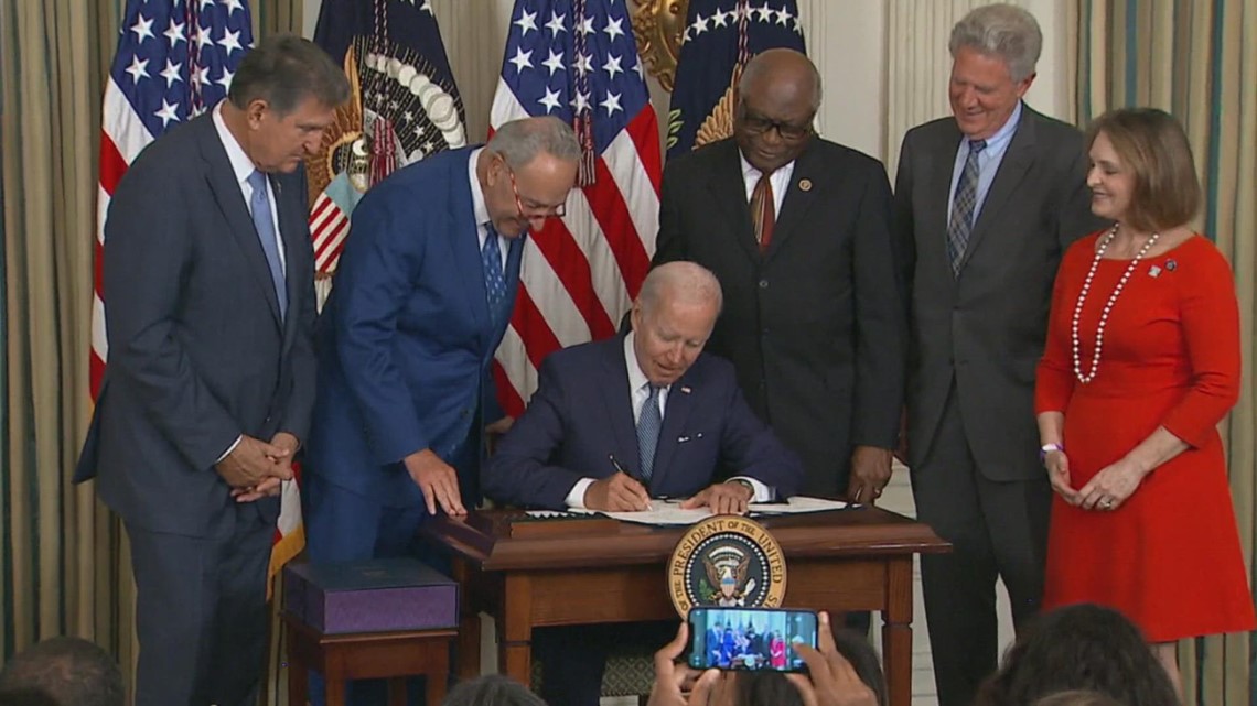 President Biden signs Inflation Reduction Act