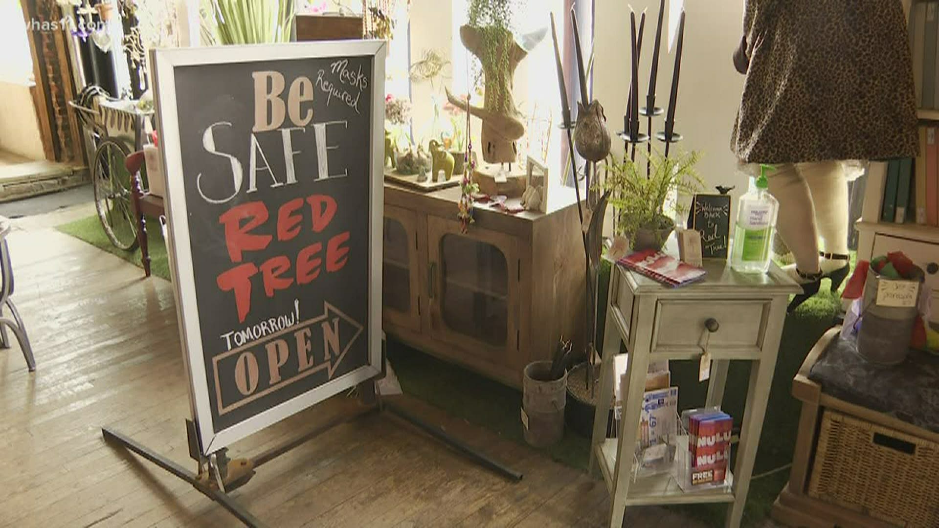 After being closed for two months, store owners and shoppers returned to big and small businesses across Kentucky.