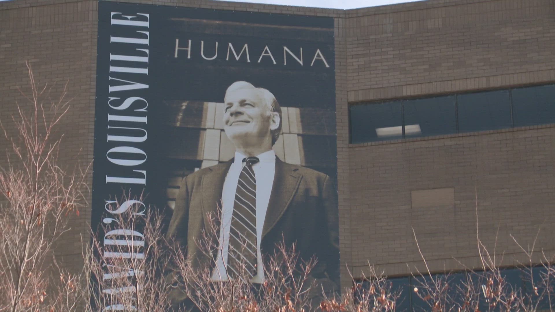 A Hometown Hero banner was unveiled Thursday honoring Humana co-founder, David Jones Sr., a lifelong Louisvillian who grew up in West Louisville.