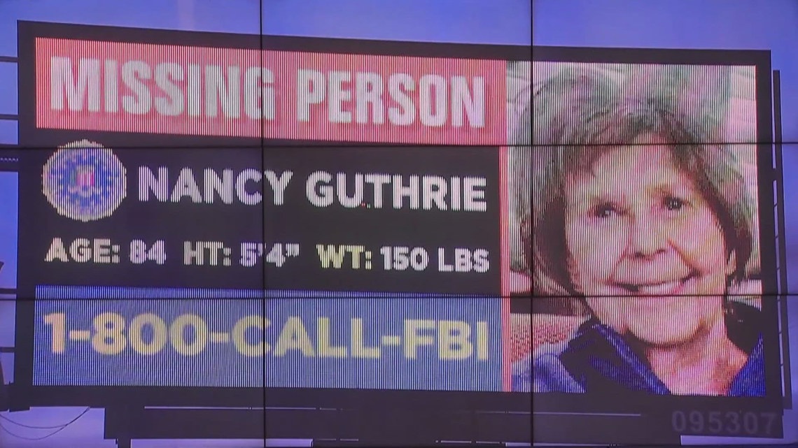 Where is Nancy Guthrie? Search for missing woman enters 8th day ...