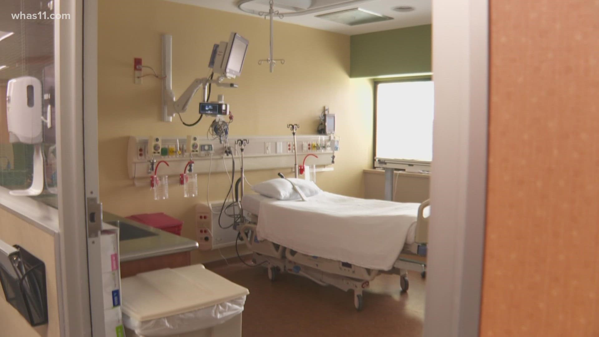 The area is seeing an increase in cases as children head back to school. Norton Children's Hospital is reporting 10 COVID patients compared to zero in June.