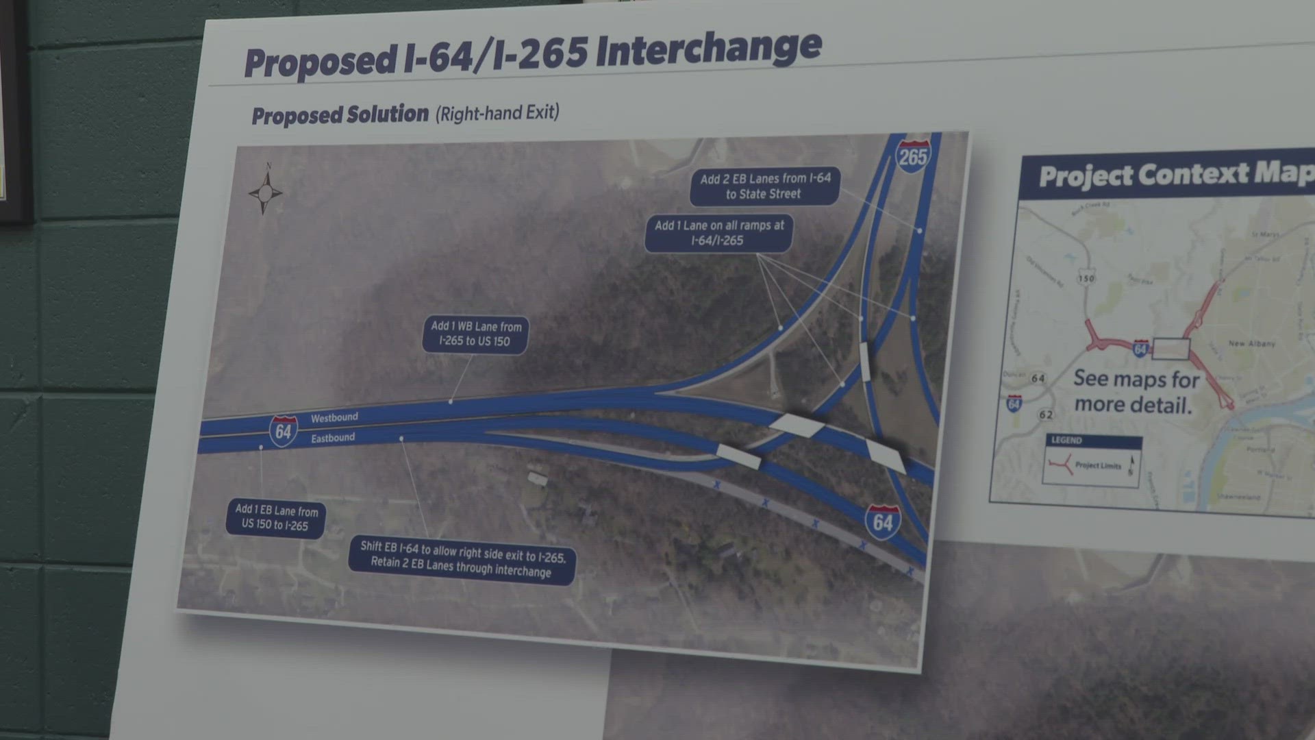 INDOT is planning on widening I-64 in Floyd County to address the recent growth of communities and support continued economic development in the region.