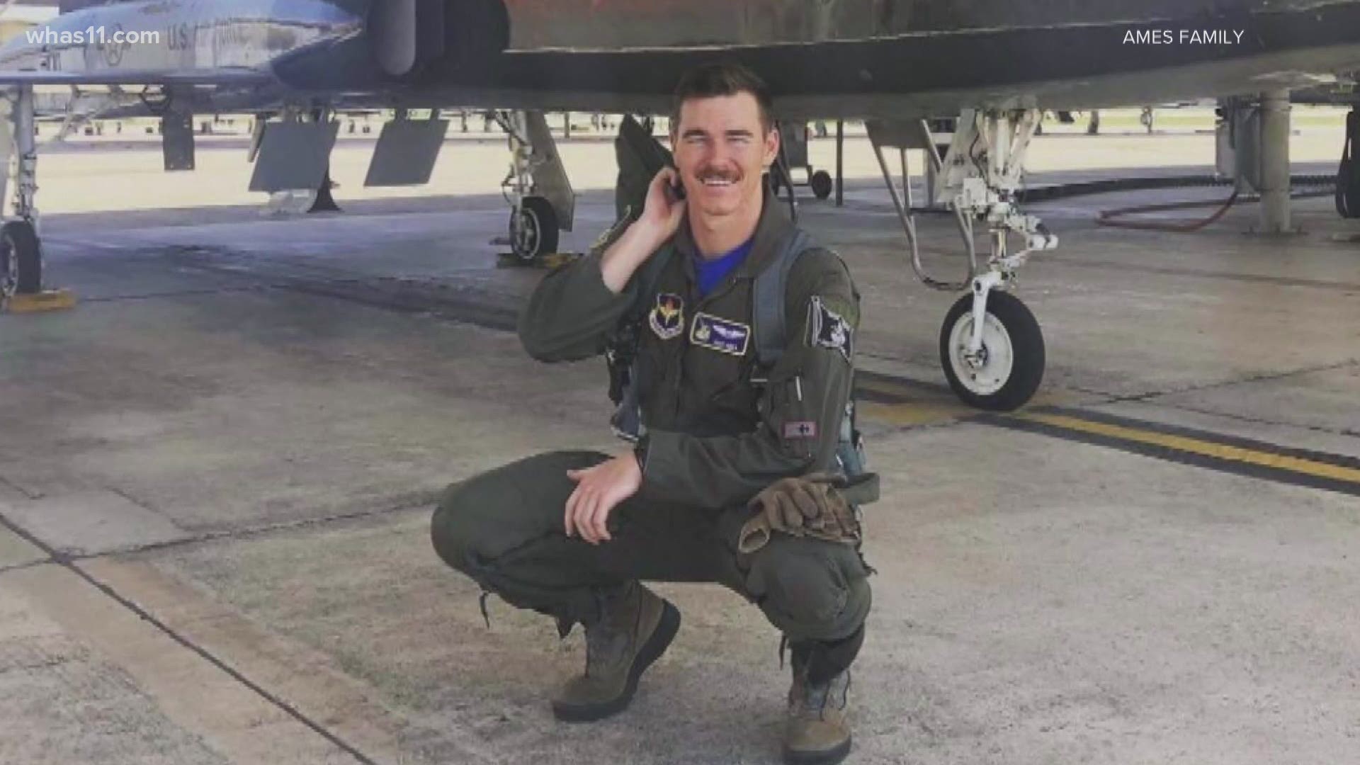 This past Saturday, Lt. Scot Ames Jr. was killed when his T-38C Talon trainer jet crashed near Montgomery, Alabama.