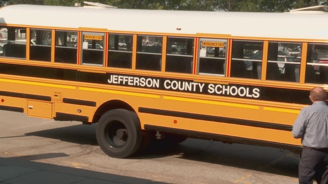 JCPS parent gets on school bus, makes threats