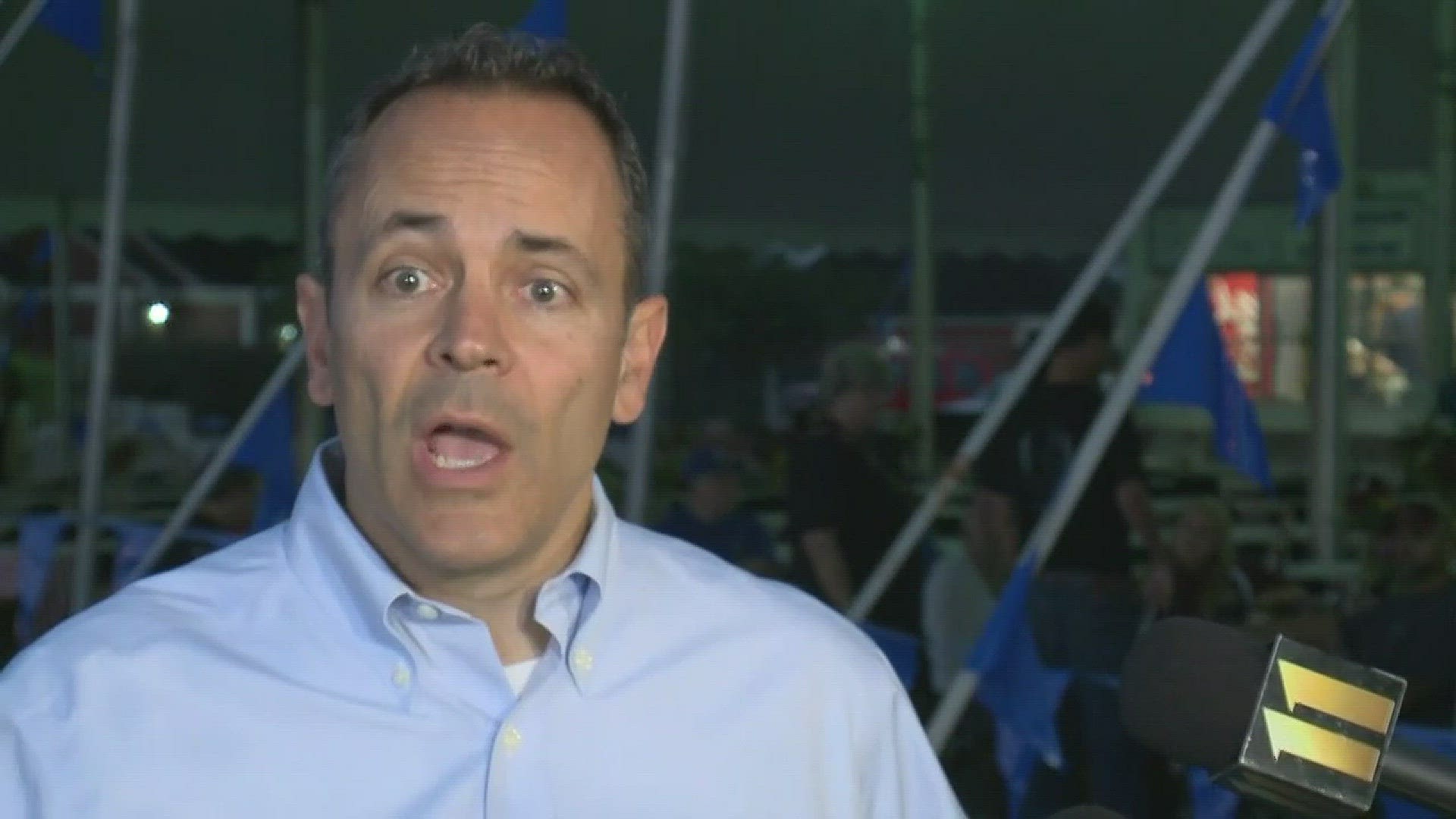 Gov. Matt Bevin talks about Confederate monuments around the state of Kentucky