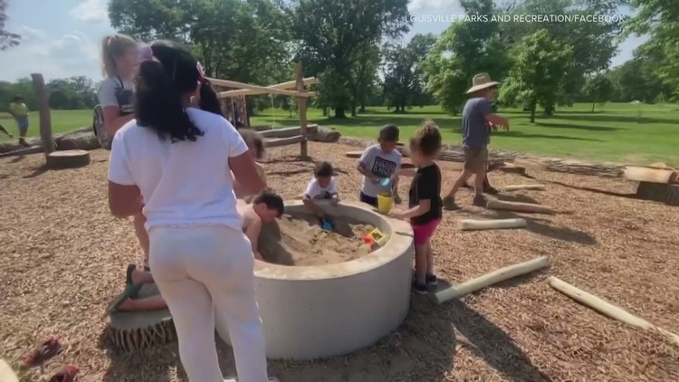 Kids enjoy newest addition to Shawnee Park