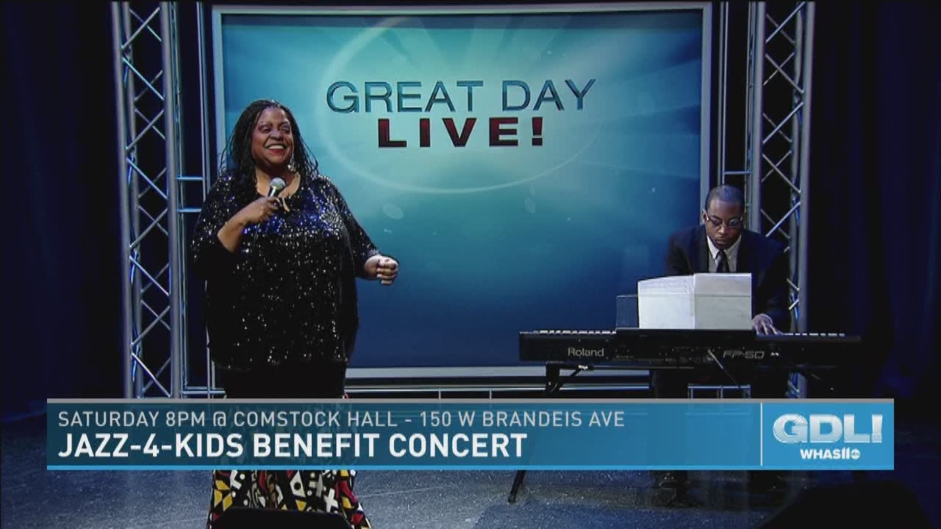 Grammy-Award winning jazz vocalist Carmen Bradford has performed and recorded with legends like Frank Sinatra, Tony Bennett, James Brown and countless others. The  Jazz for Kids benefit concert featuring Carmen Bradford is Saturday, April 6, 2019 starting at 8 PM at UofL's Comstock Hall off West Brandeis Avenue.