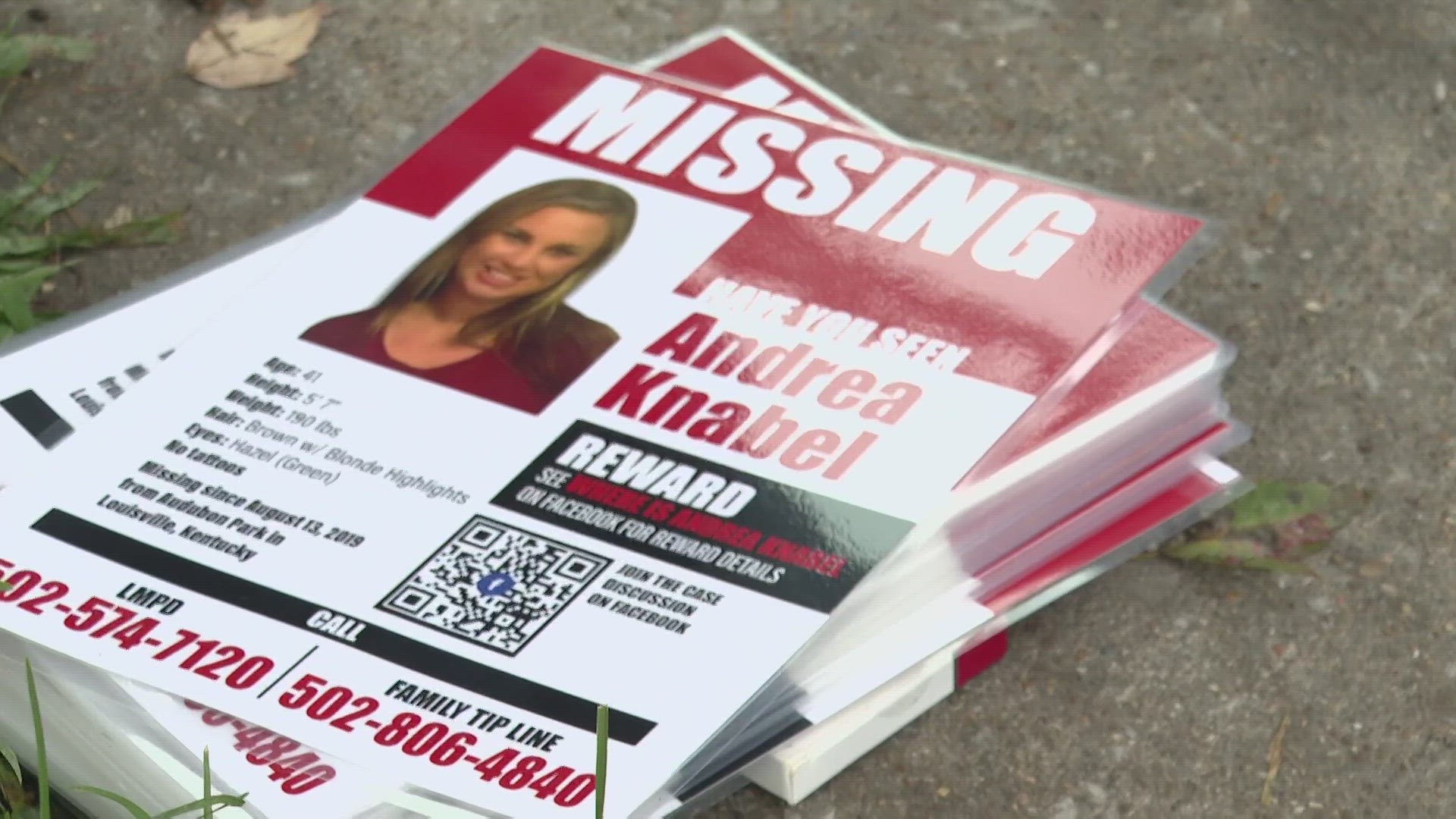Knabel has been missing since 2019, and family members continue to remain optimistic as some leads have have not panned out.