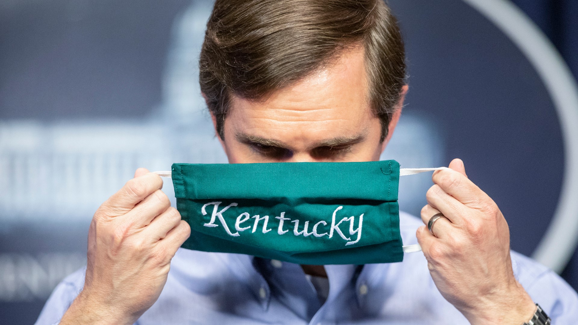 Indiana's mask mandate will become an advisory next week, and Kentucky governor Andy Beshear doesn’t want to see that happen.