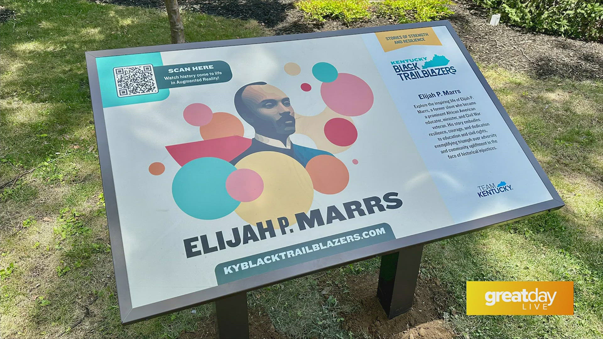 The Kentucky Black Trailblazers Augmented Reality is an immersive experience that allows you to learn about important Black historical figures in Kentucky.