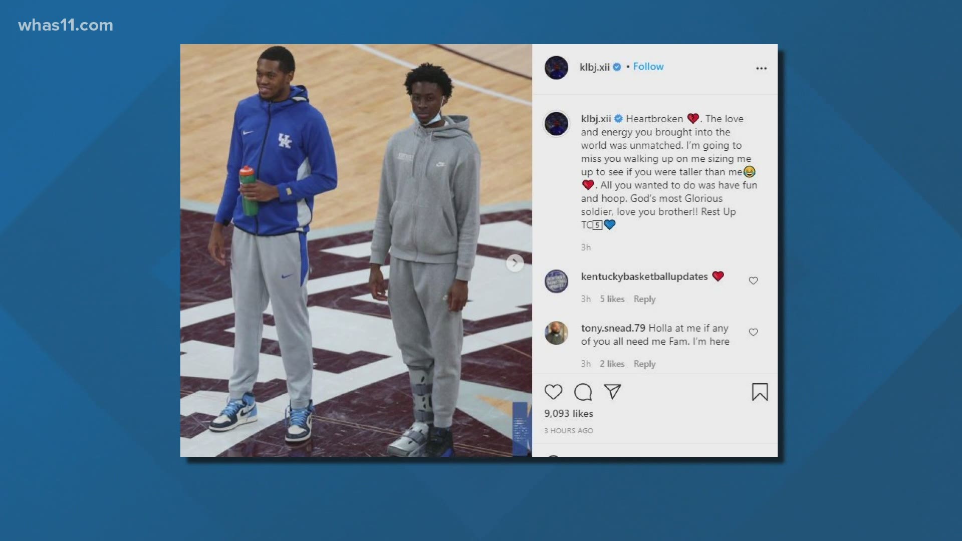 Terrence Clarke recently wrapped up his freshman season with the Kentucky Wildcats.
