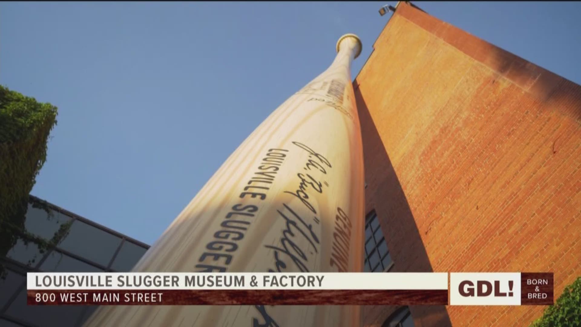 Anne Jewell is at the Louisville Slugger Museum & Factory to explain the world-famous baseball bat's history and evolution.