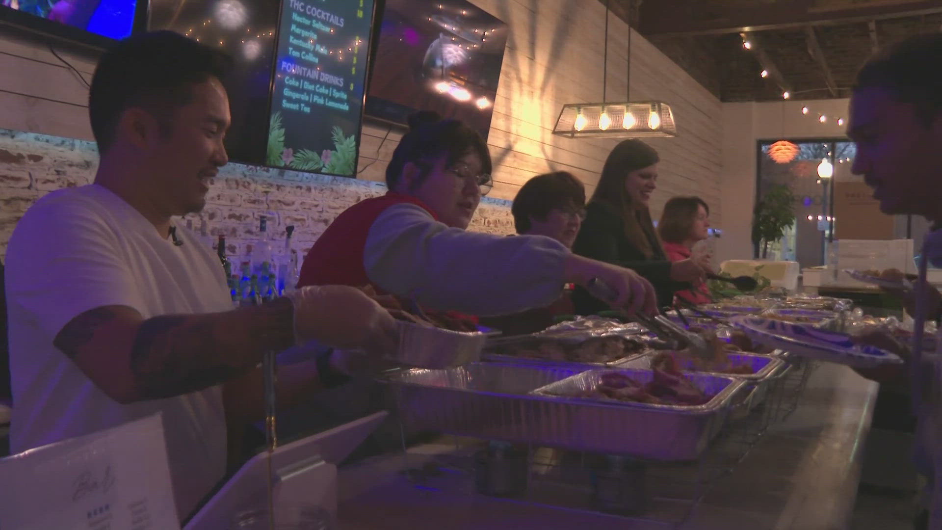 This is the third year they have cooked meals for those in the Beechmont neighborhood.