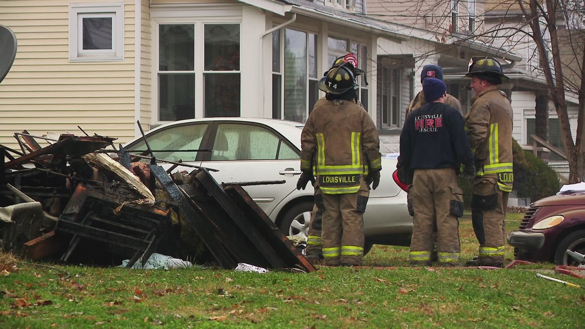Third person dies after Monday's deadly house fire in Louisville