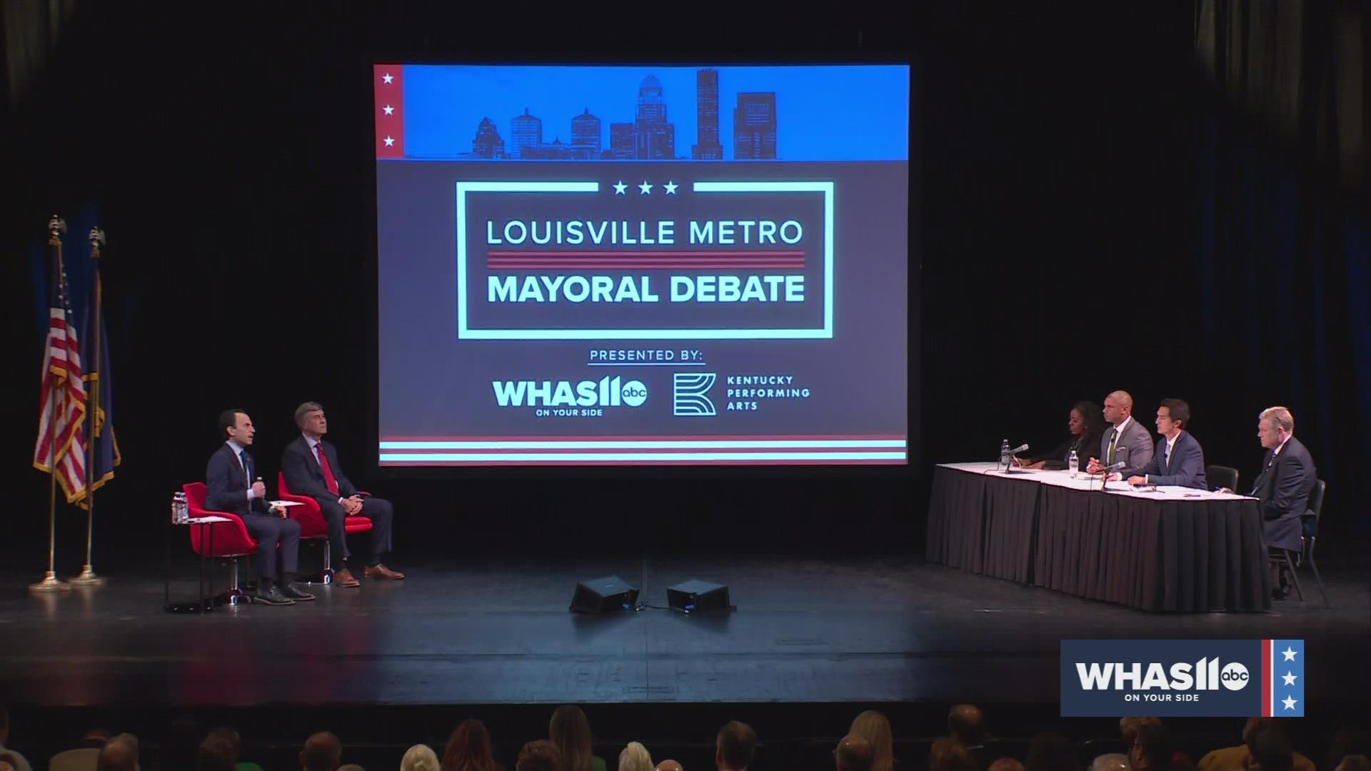 This is the last mayoral debate candidates Bill Dieruf and Craig Greenberg participated in before elections on Nov. 8.