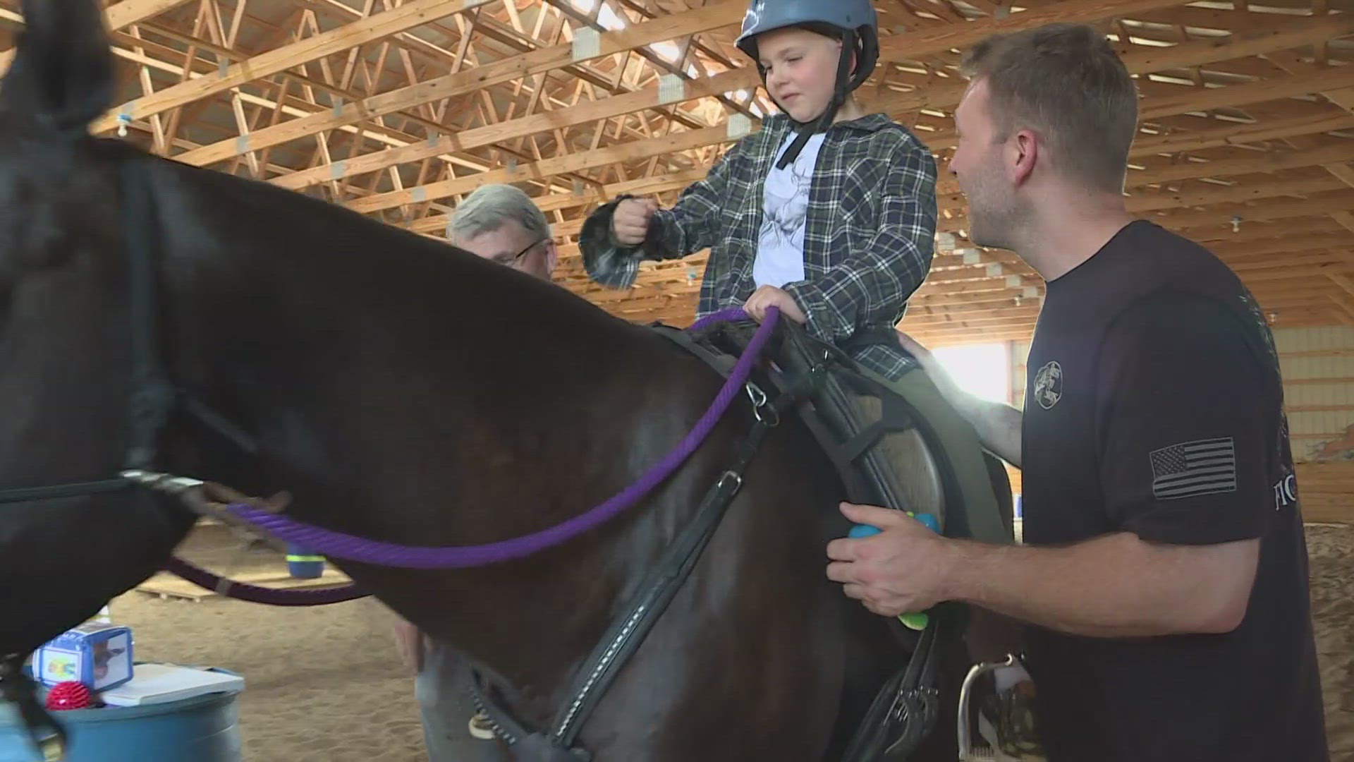 The facility in Kentucky helps adults and kids who don't have access to therapeutic resources.