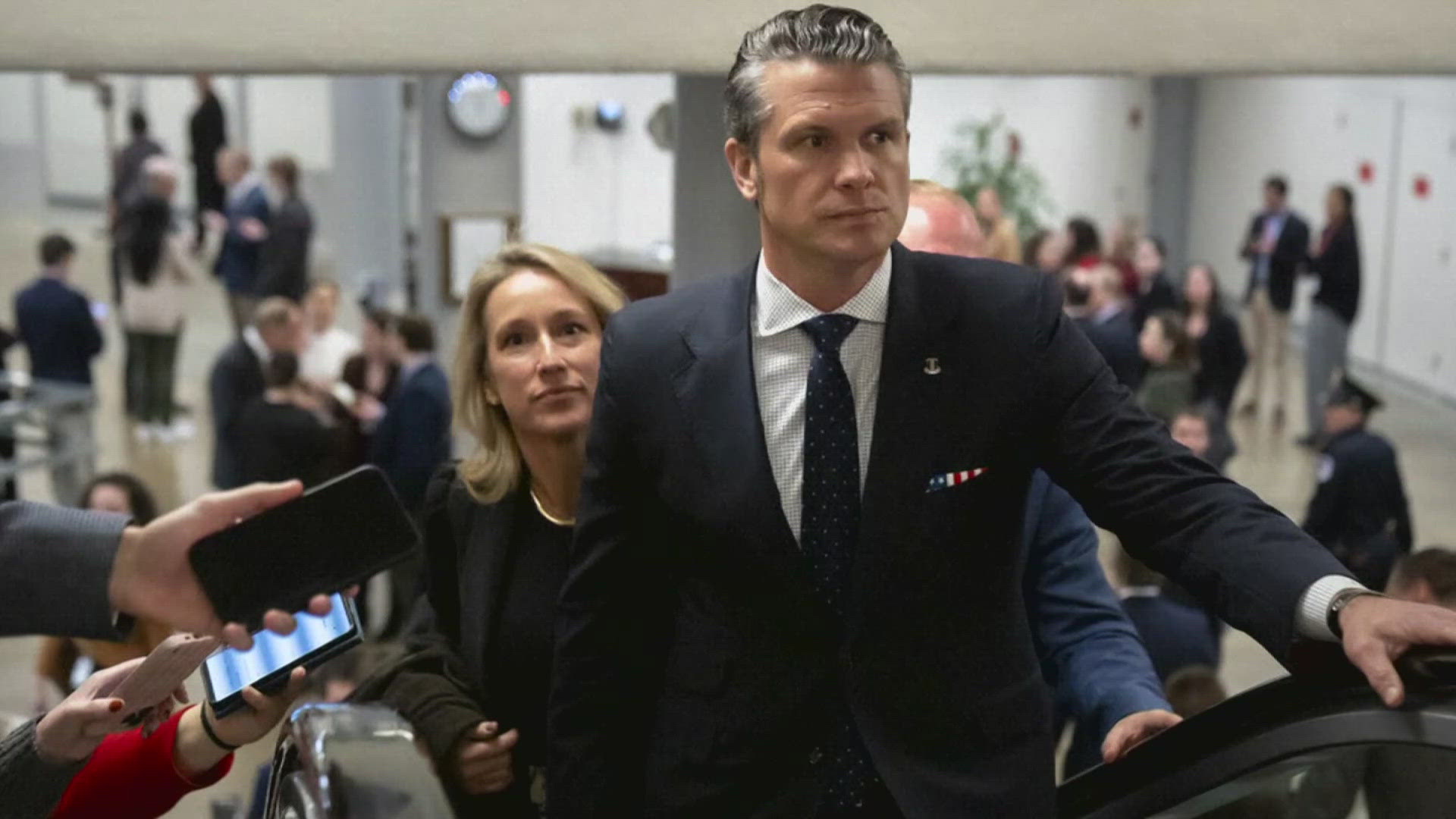 Pete Hegseth is continuing his fight to remain president-elect trump's nominee for secretary of defense.