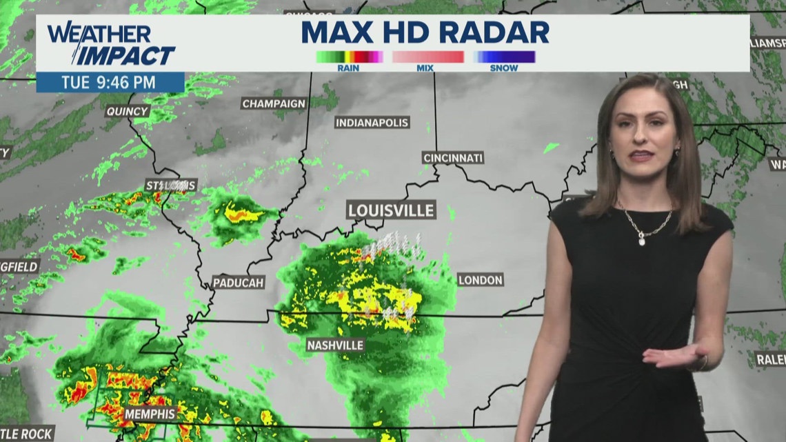 Heavy rain, damaging winds possible Wednesday | Weather Impact Alert ...