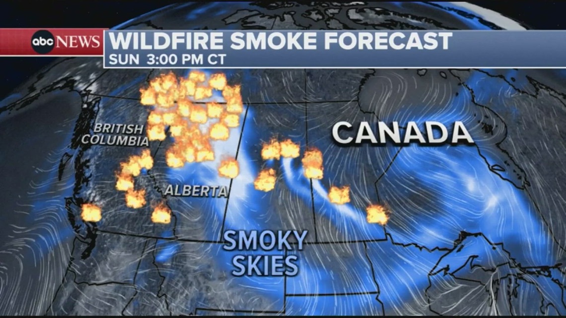 Growing wildfires in Canada forces thousands to evacuate | whas11.com