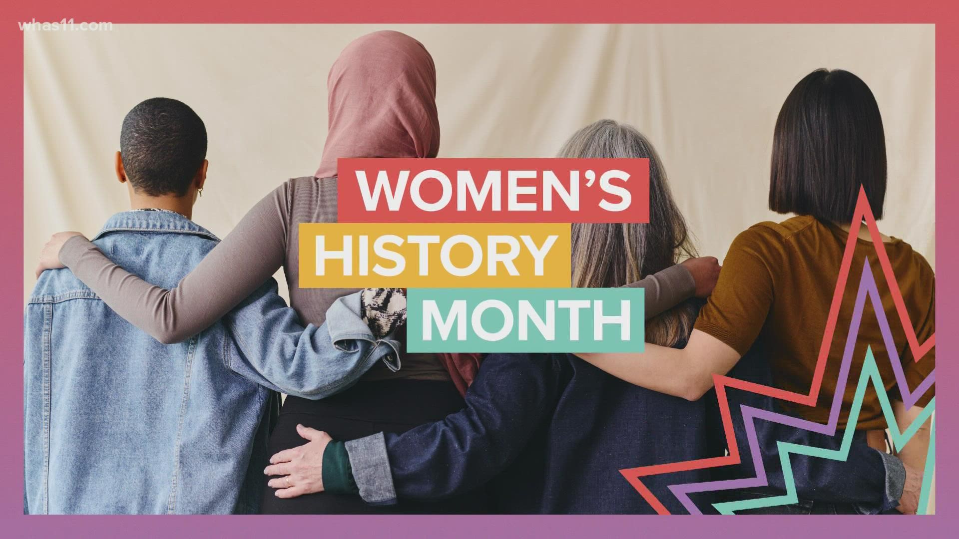 March is Women's History Month-which is dedicated to highlighting the contributions of women to events in history and society.
