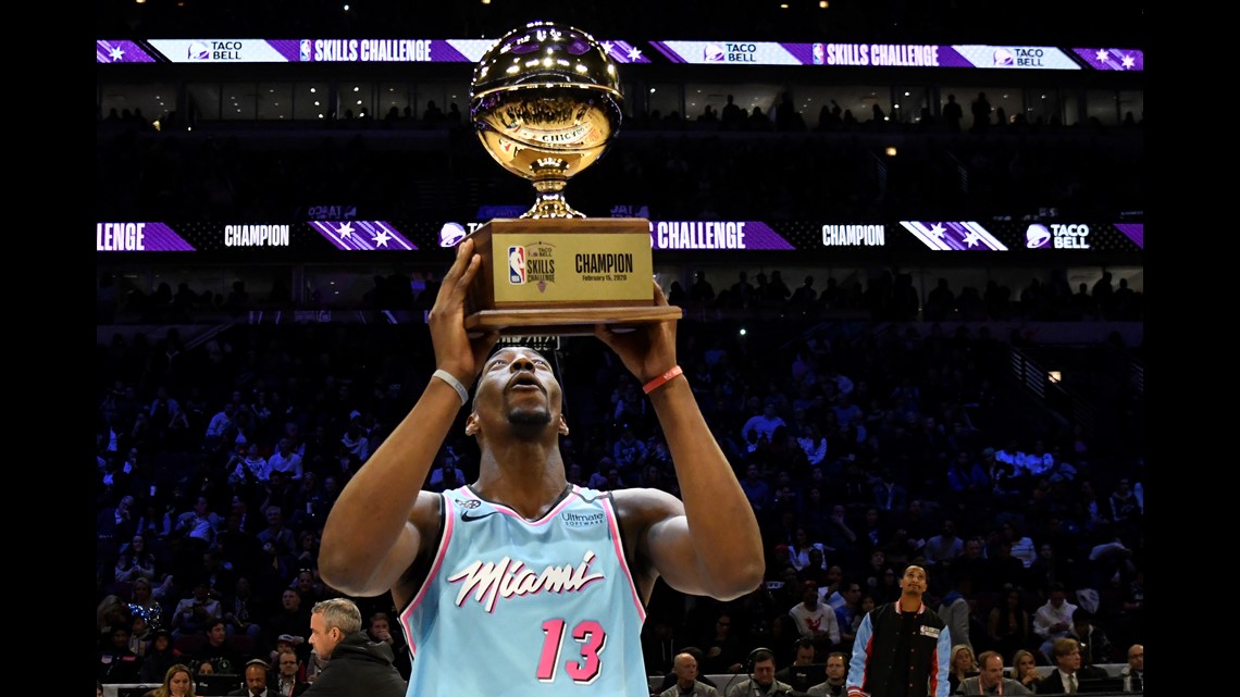 Bam Ado Wins 2020 NBA All-Star Skills Challenge